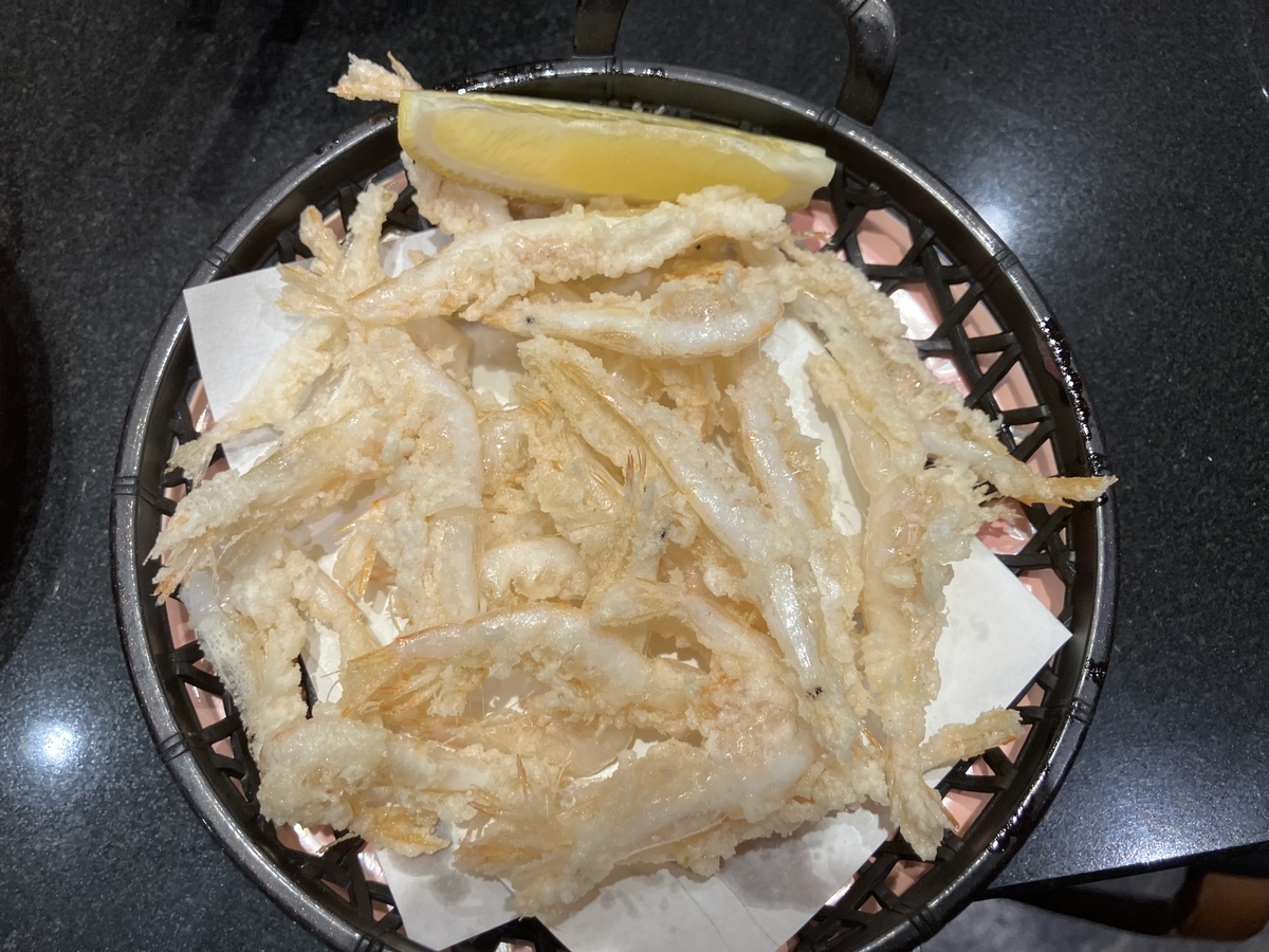 白えびの唐揚げ