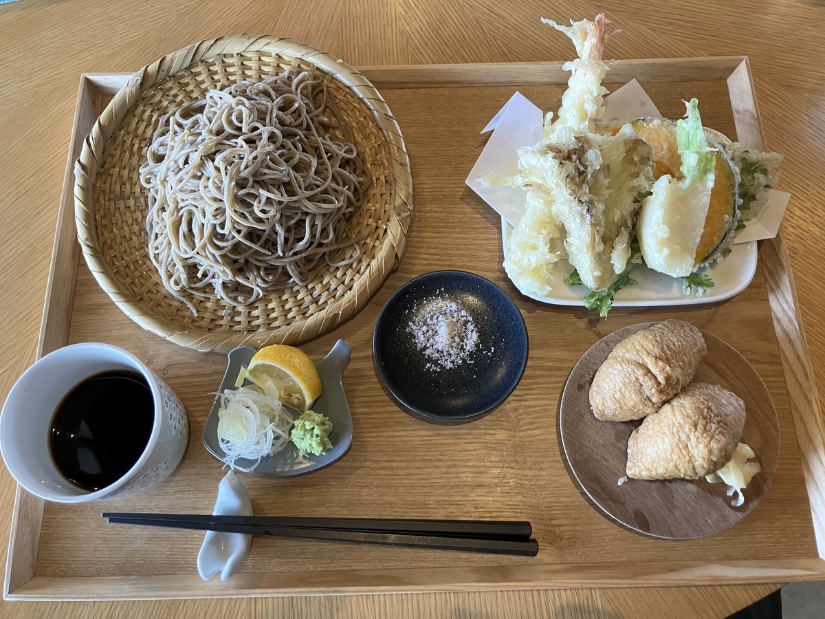 ざるそば Cセット