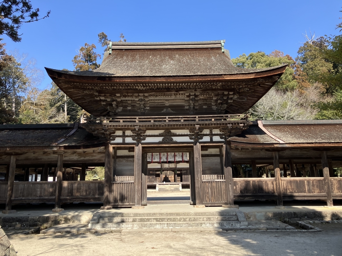 油日神社楼門