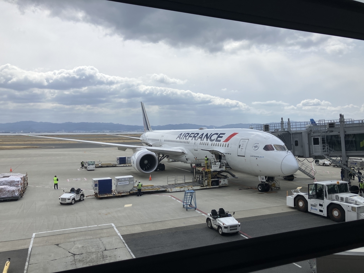 エールフランス飛行機