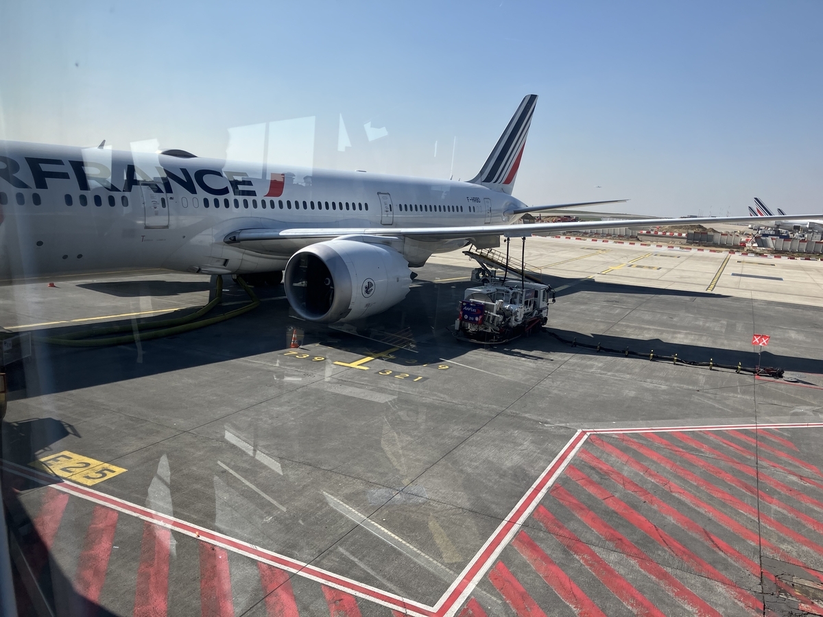 エールフランス飛行機