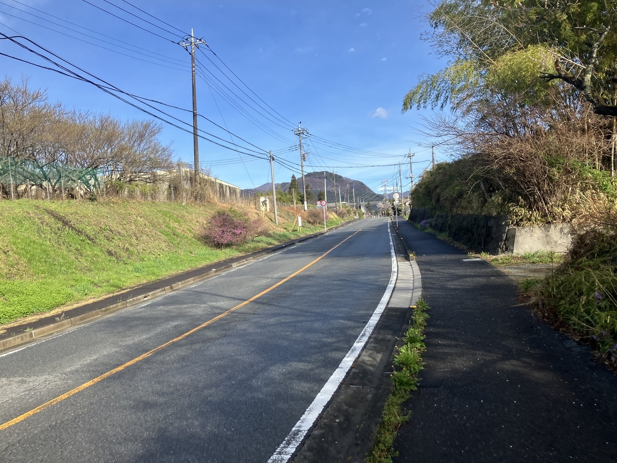 松井田の道