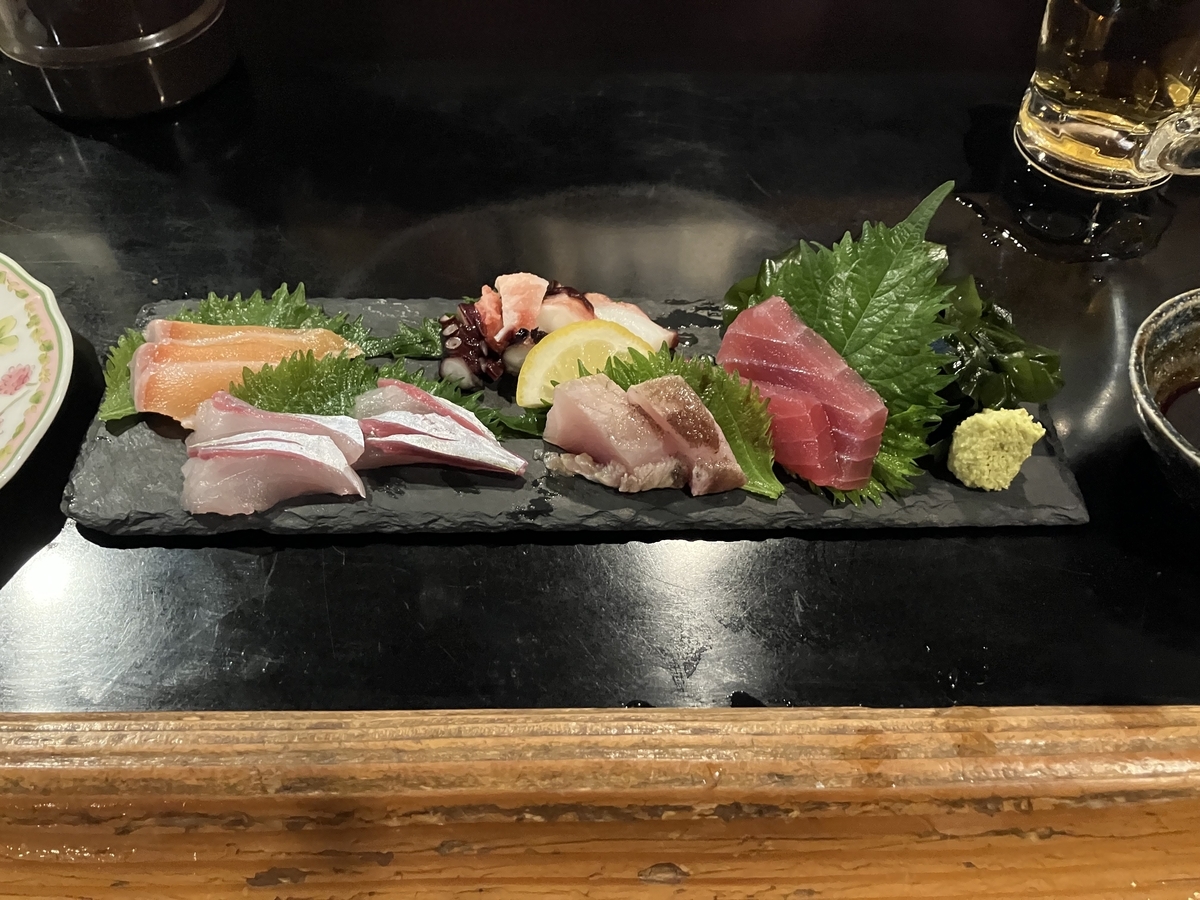 刺身盛り合わせ