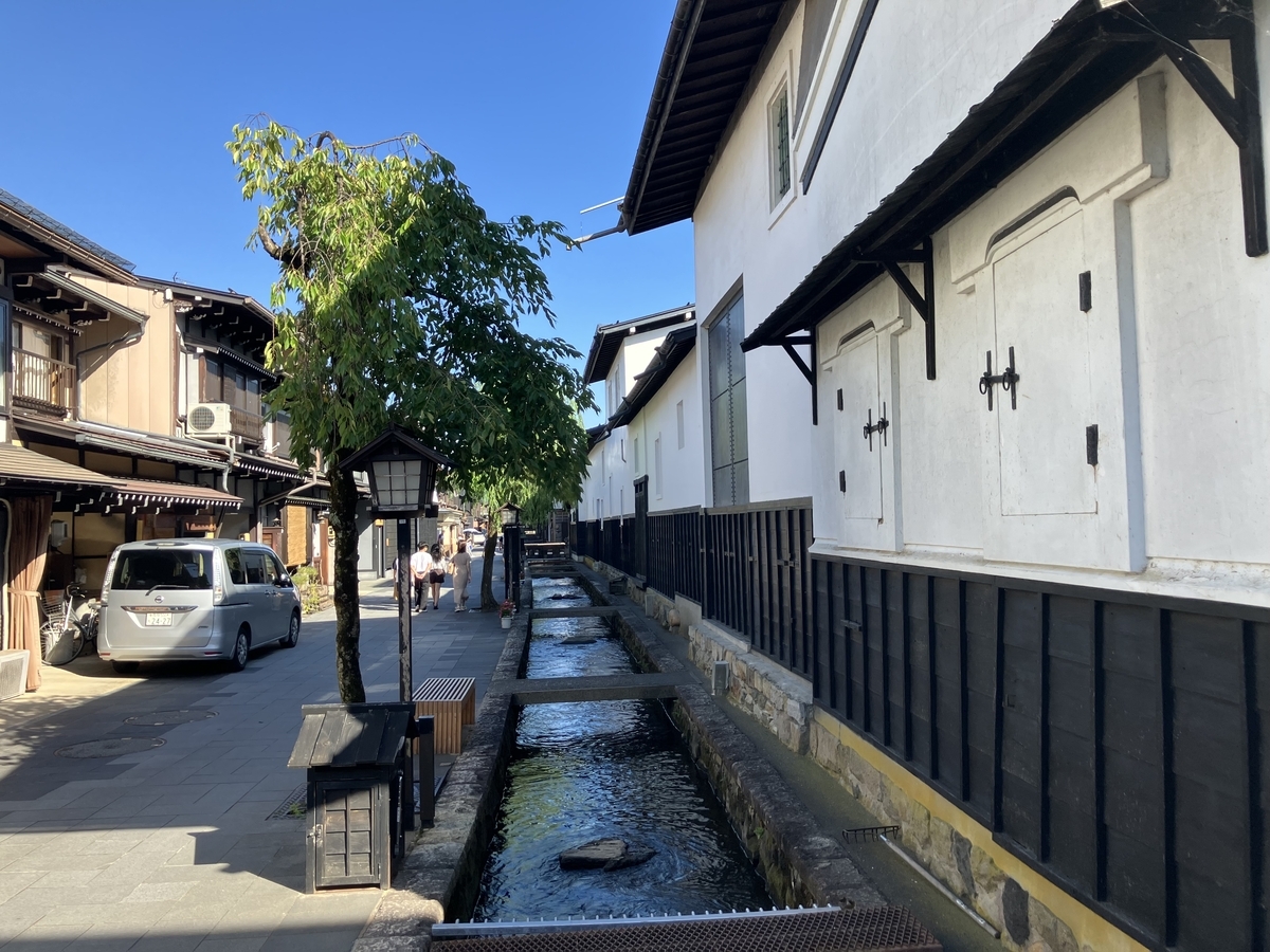 瀬戸川と白壁土蔵街1