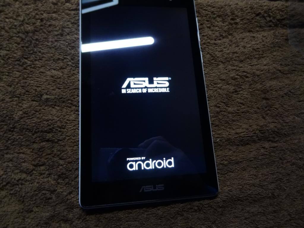 副賞のasus Zenpad C 7 0を設定してみた いろいろやってみるにっき