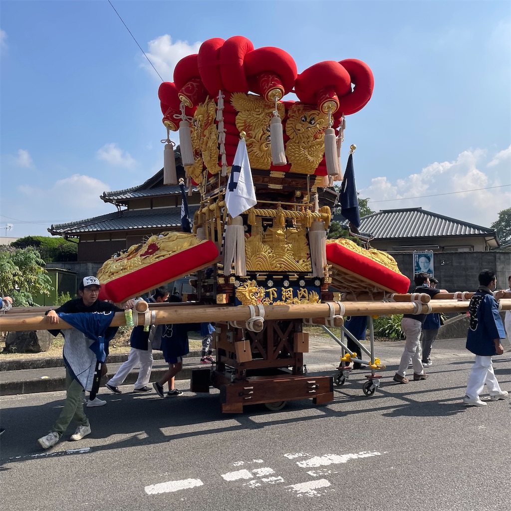 香川県太鼓台 下河内太鼓台 河内神社 2022年10月1日撮影 - シゲちゃんの日常