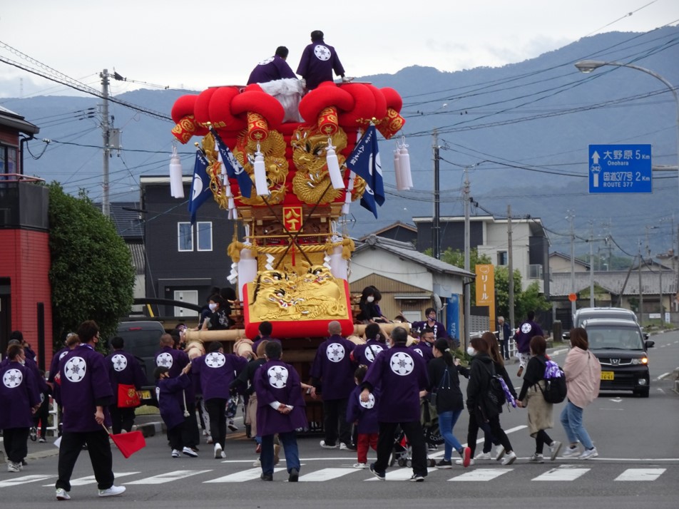 西下太鼓台 2023年4月9日撮影（観音寺市高屋町） ｜シゲちゃんの