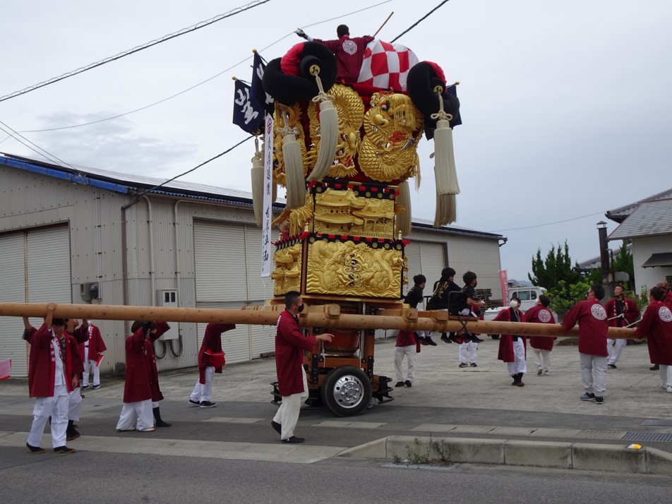 西下太鼓台 2023年4月9日撮影（観音寺市高屋町） ｜シゲちゃんの