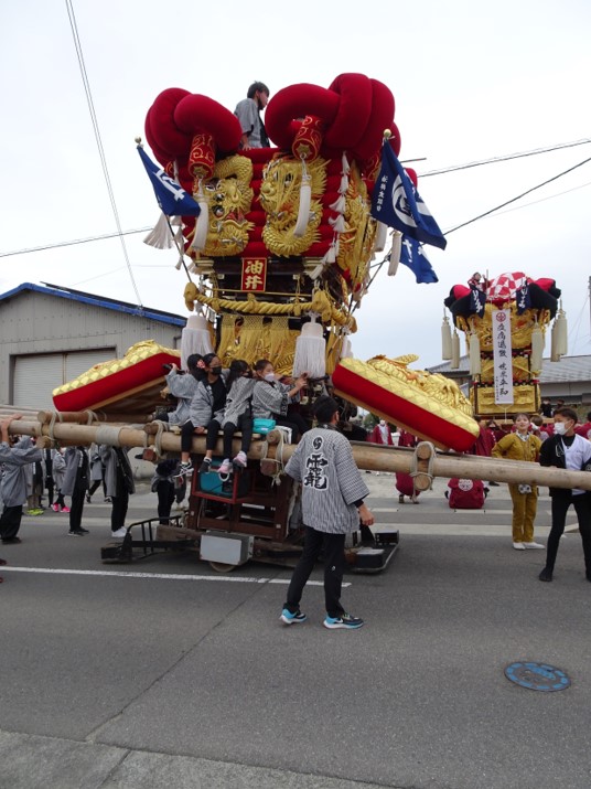 油井太鼓台 2022年10月9日撮影 - シゲちゃんの日常