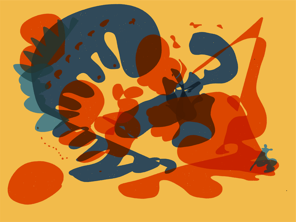 見た目のわかりやすさに囚われず、具象と抽象の間で心で感じること