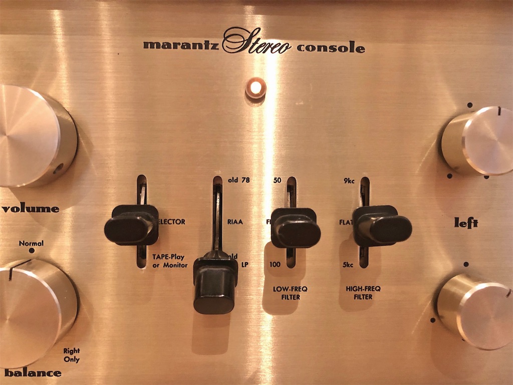 Marantz Model 7 コントロールアンプ （2）- ここにはアナログも