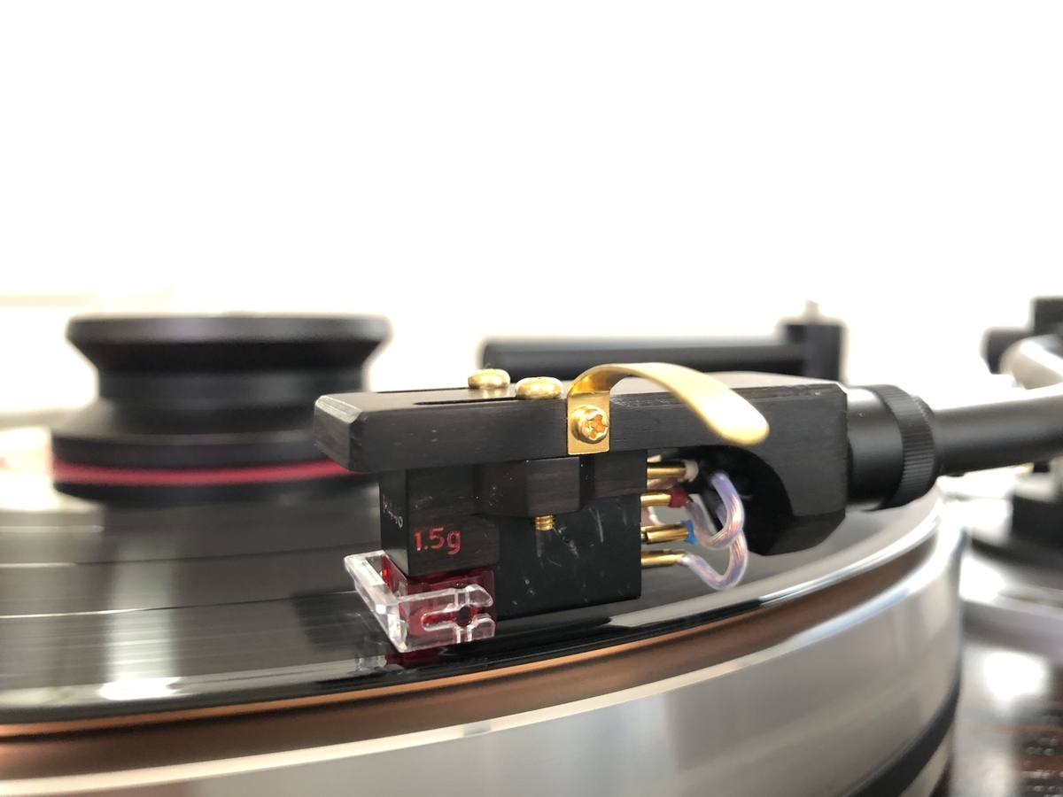 SHURE M44Gカートリッジを木製ハウジングに入れ替える - 自然な