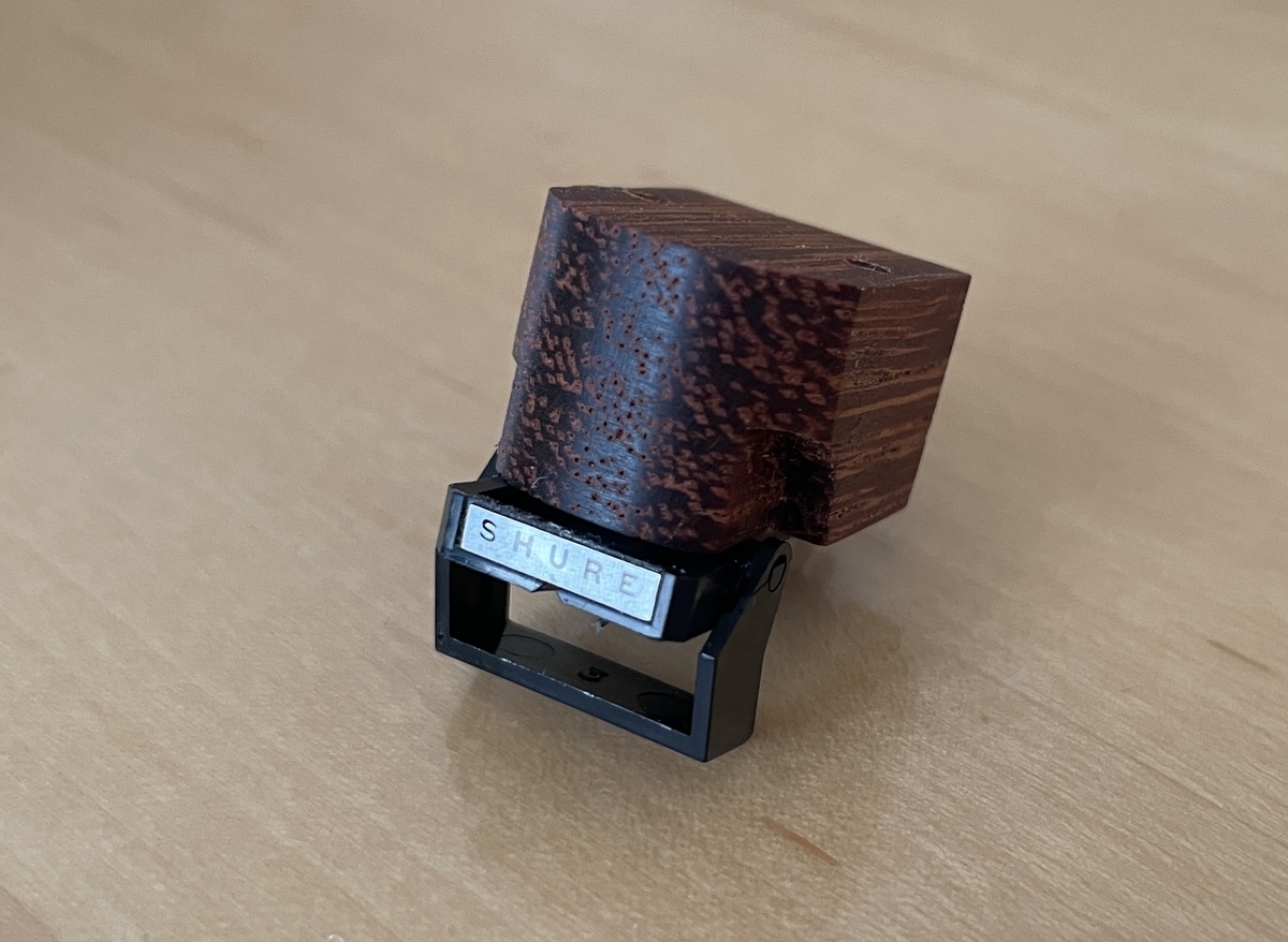 SHURE カートリッジ V15 Type3のウッドケース化 - ハイファイ