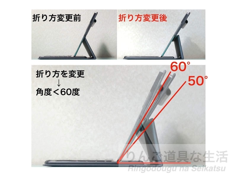 iPad Pro 10.5インチ用smart connector及びApple Pencil収納可能なdodocoolキーボードケース