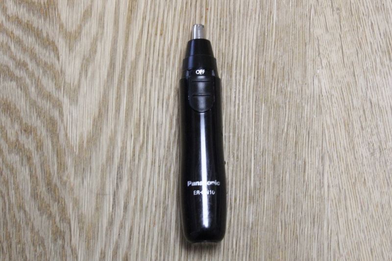 使い古したパナソニック鼻毛カッターER-GN10の写真