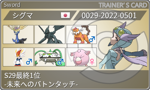 S29最終1位】革命雷鳴ゼルネアス【剣盾シングル】 - 未来へのバトンタッチ