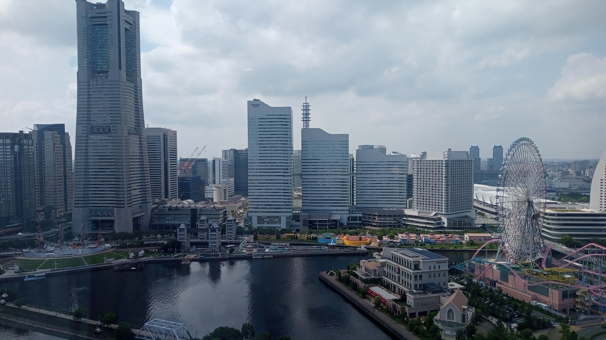 アパホテル横浜ベイリゾートからの景色