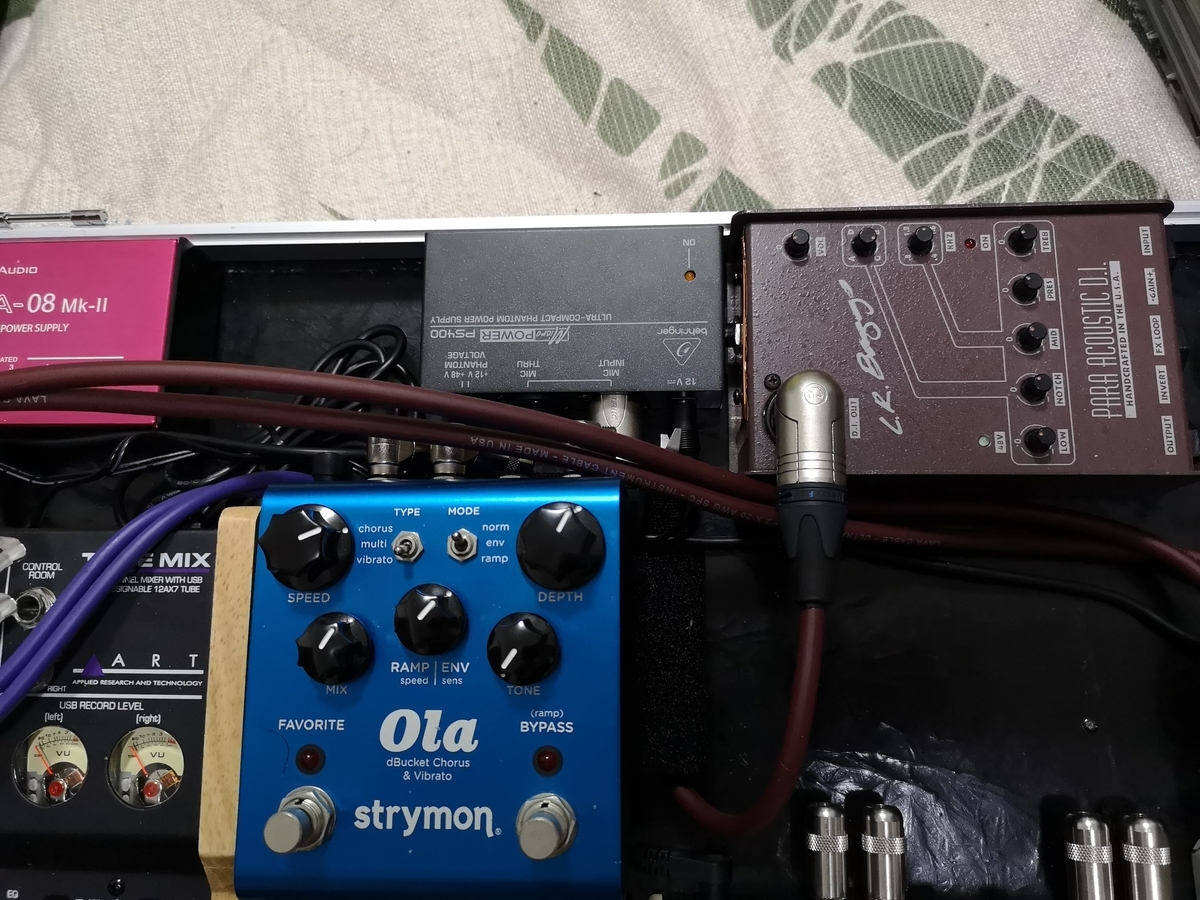 アコギ用エフェクターセット L.R.Baggsパラアコ 他フルセット ボード付き アコギ用エフェクターセット L.R.Baggsパラアコ 他フルセット
