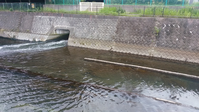 流れ込み