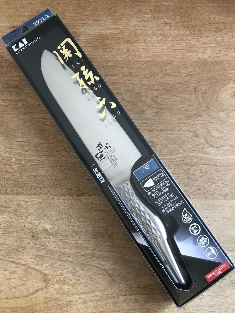 レビュー】衛生的なオールステンレス包丁!関孫六 匠創 三徳包丁 - 備忘録録 レビュー】衛生的なオールステンレス包丁!関孫六 匠創 三徳包丁 - 備忘録録