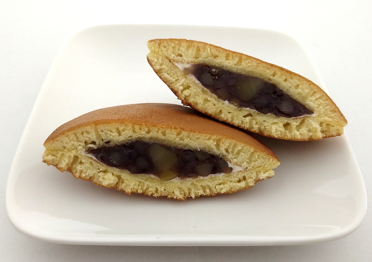 第11回 時をかけるあん』で購入したどら焼き。山梨『桔梗屋』の「桔梗