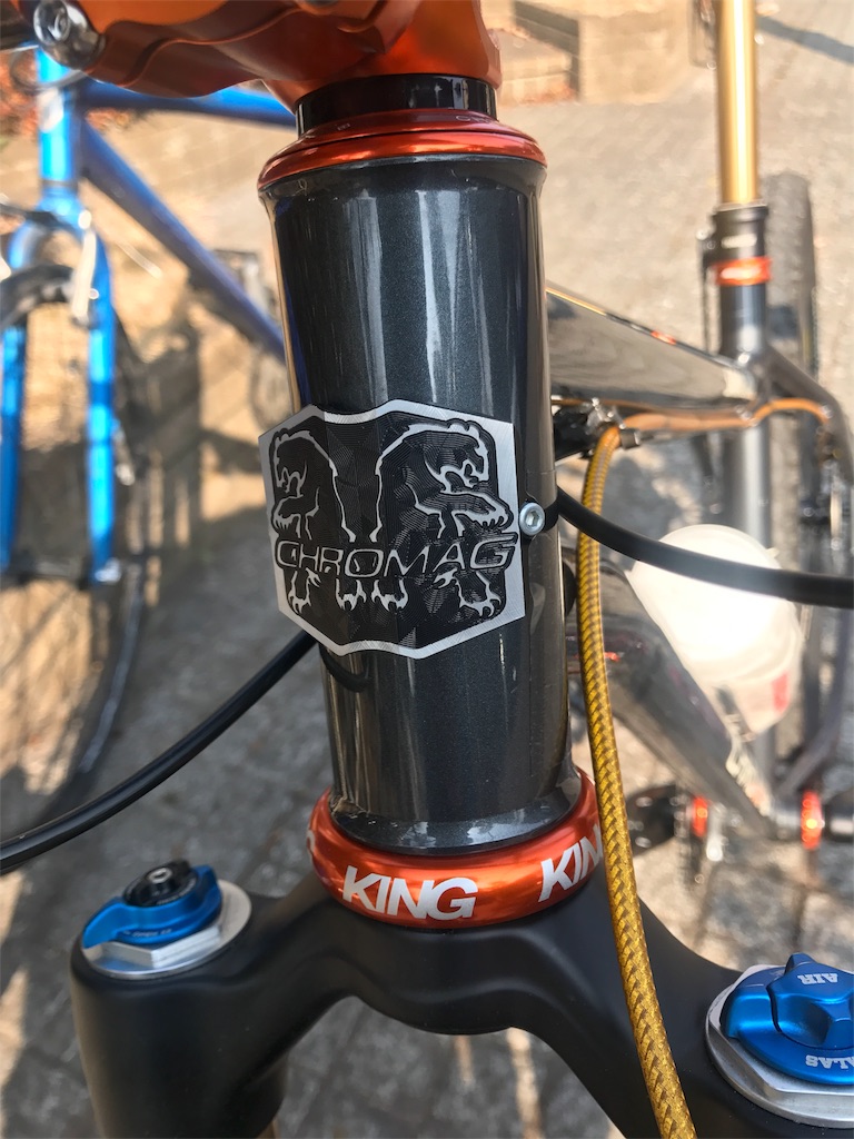 愛車紹介〜CHROMAG SAMURAI65 - しまちぅの気まぐれ雑記