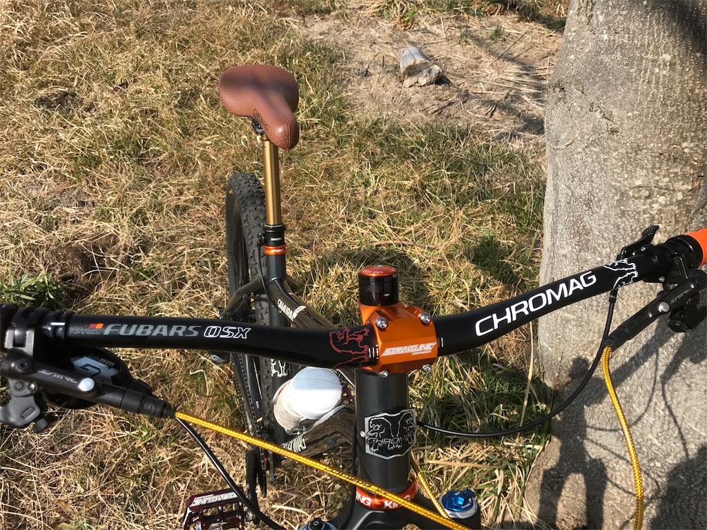 愛車紹介〜CHROMAG SAMURAI65 - しまちぅの気まぐれ雑記