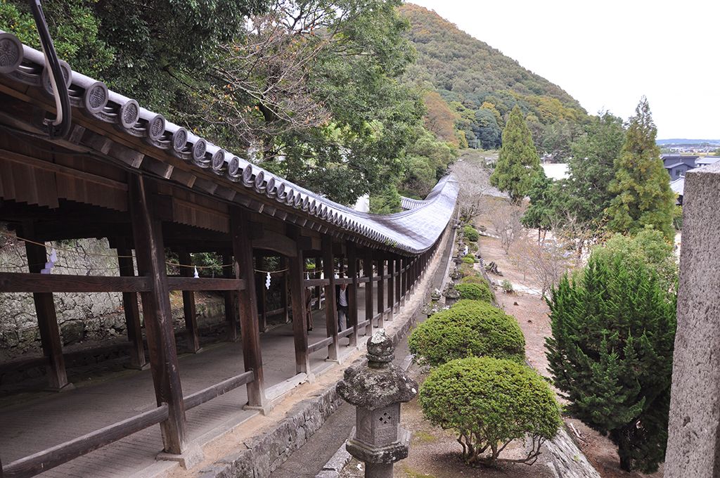 吉備津神社回廊