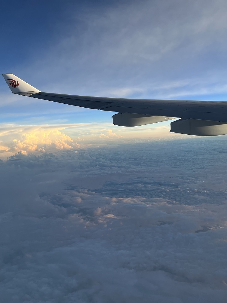 日本から上海へ空の旅 上海の隅で駐在妻