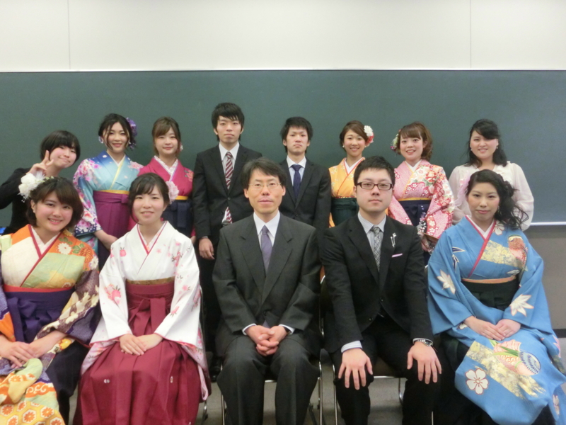 ２０１４年度卒業式 関西学院大学 現代民俗学 島村恭則研究室
