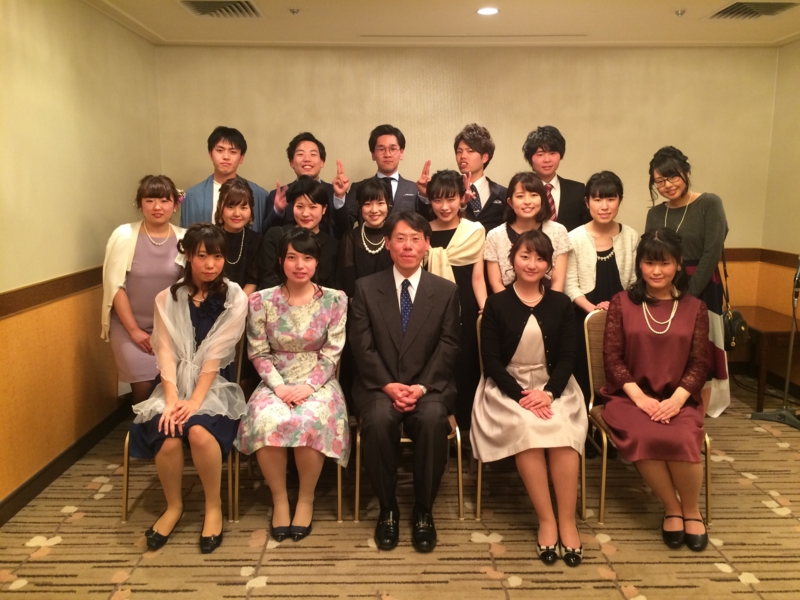 16年度卒業式 関西学院大学 現代民俗学 島村恭則研究室