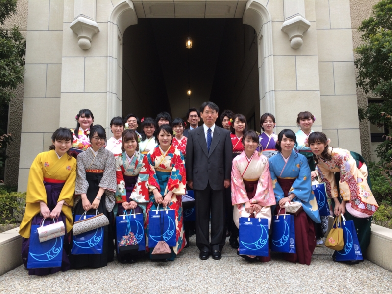 16年度卒業式 関西学院大学 現代民俗学 島村恭則研究室