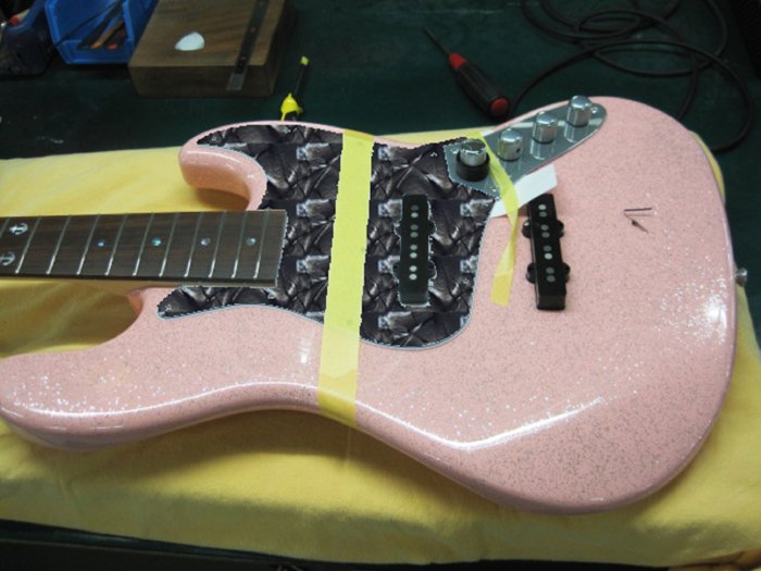 オーダーメイドエレキベース ATELIER Z M#245 CUSTOM Transparent Blue MH 日本製 エレキ