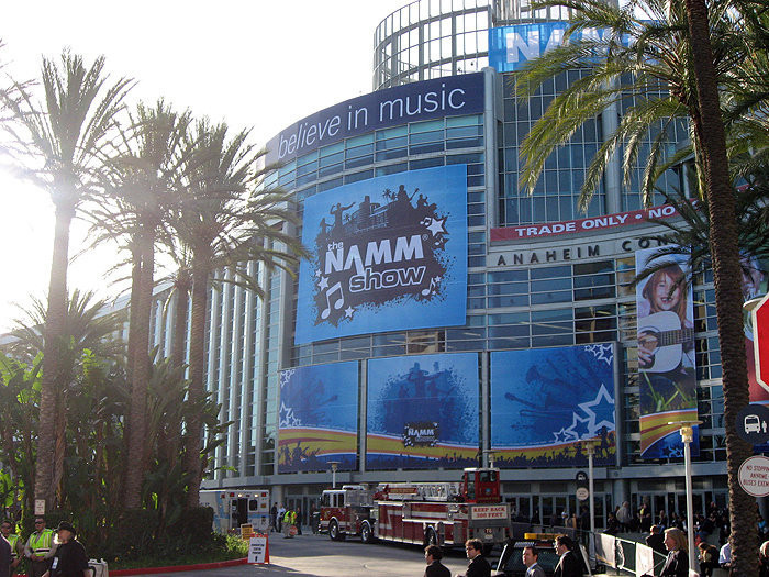 NAMM2020はアメリカカリフォルニア州アナハイムで開催されています。