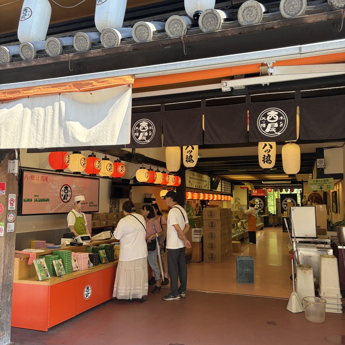清水寺参道のお土産屋が並ぶ三年坂方面