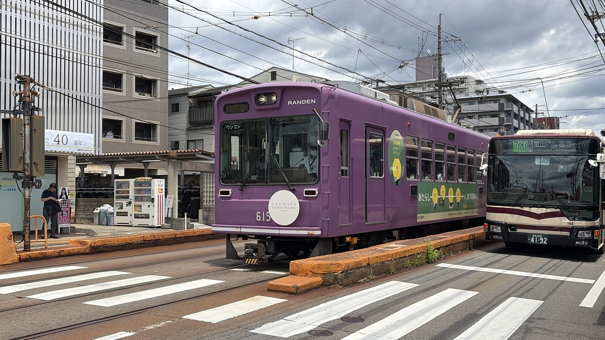 横断歩道の信号が青になり電車に乗り込む乗客