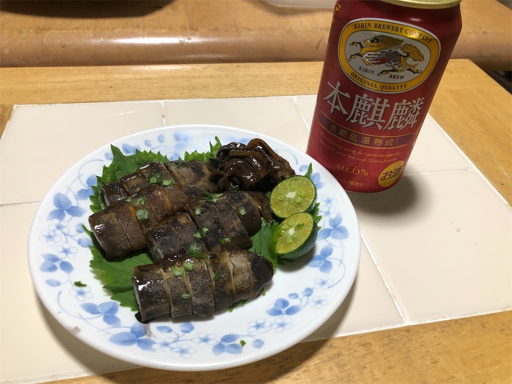 アオリイカの沖漬け 釣行 実食編 しもけんぴ釣行記 アオリイカの沖漬け 釣行 実食編 しもけんぴ釣行記