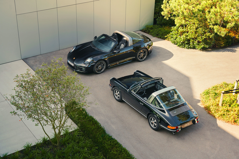 911エディション50Yポルシェデザインと911S 2.4タルガ