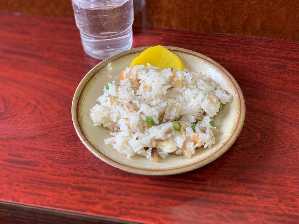 立花うどんのまぜ飯