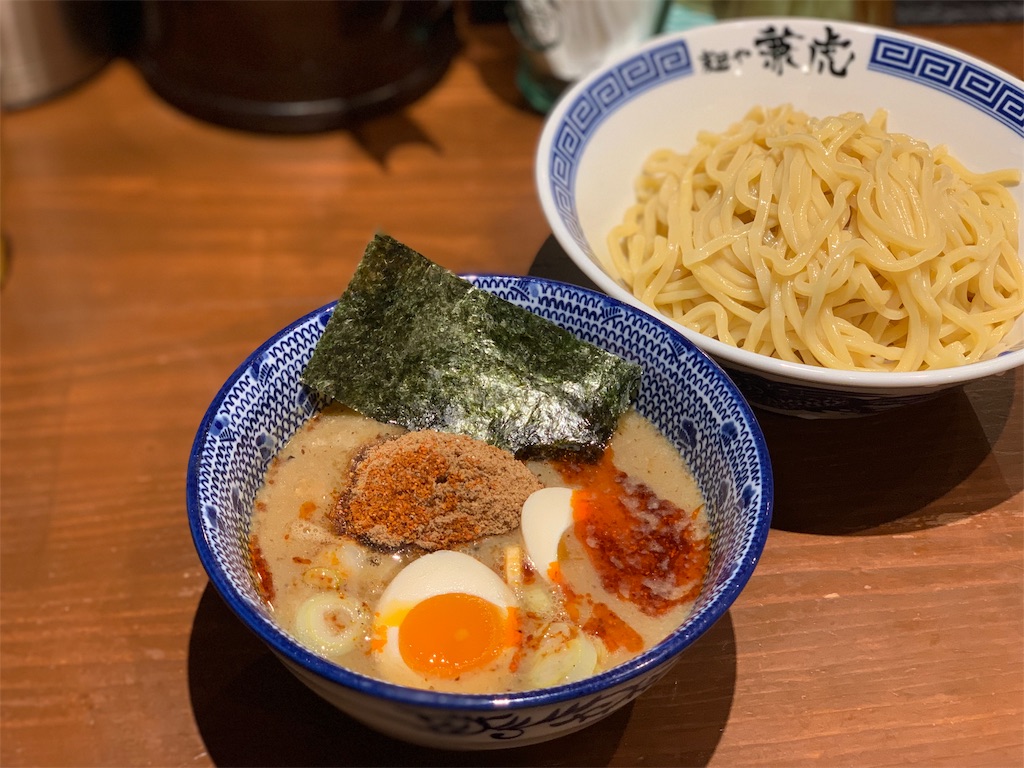 味玉辛辛つけ麺