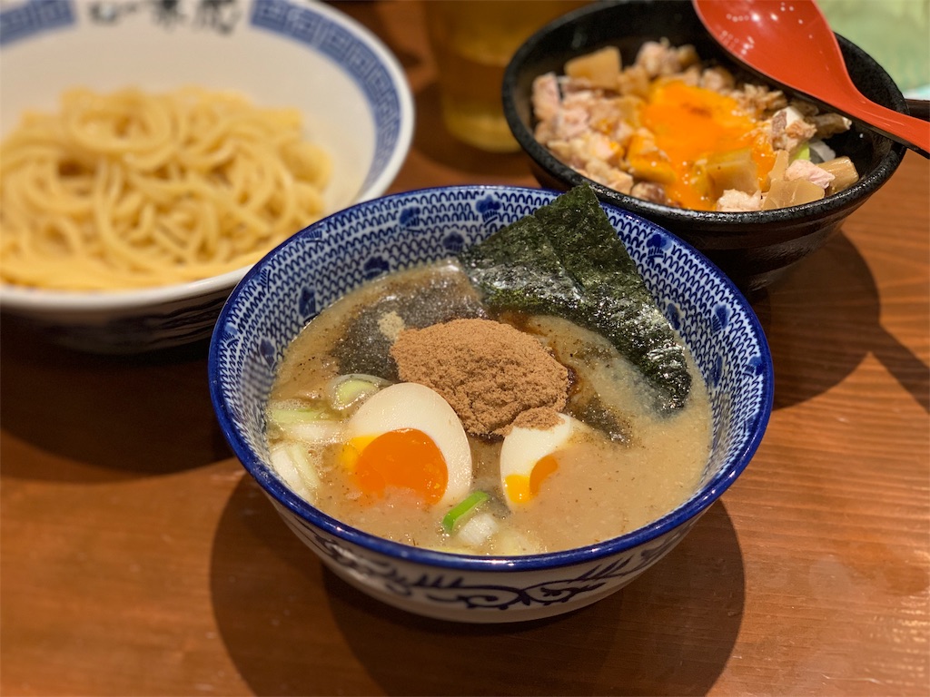 味玉濃厚つけ麺