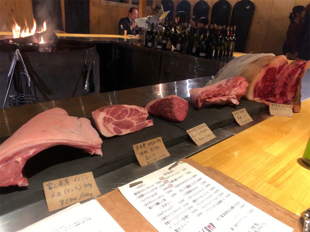 コウシキャンプ自慢のジビエ肉の数々
