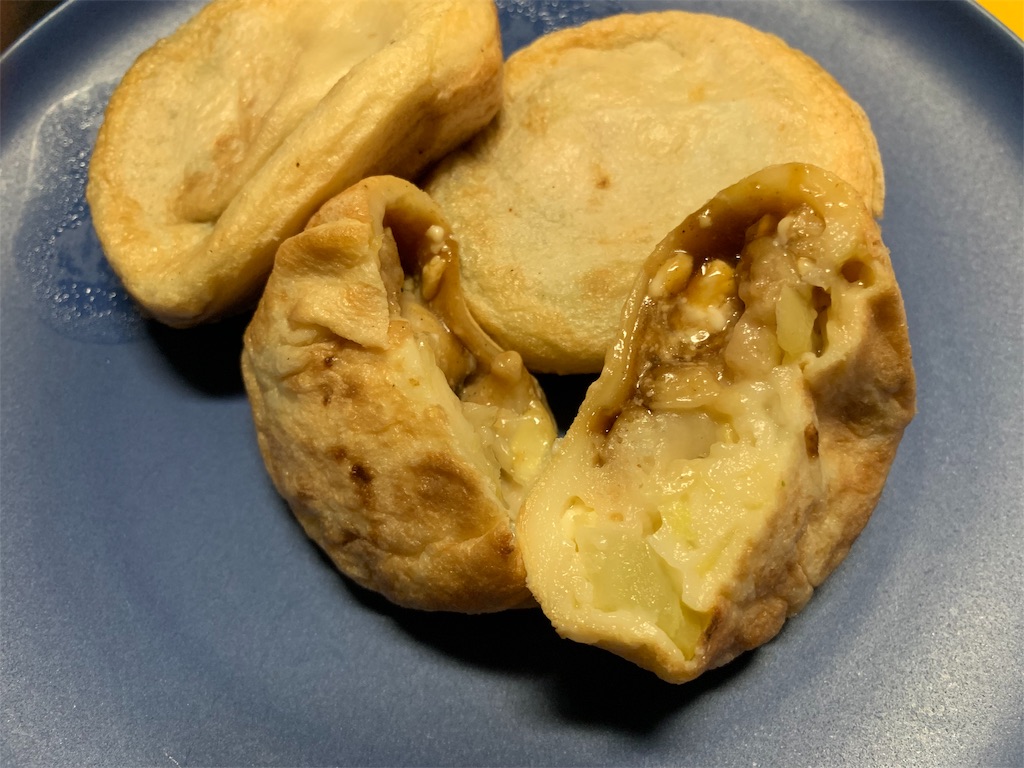 いなほ焼きの断面