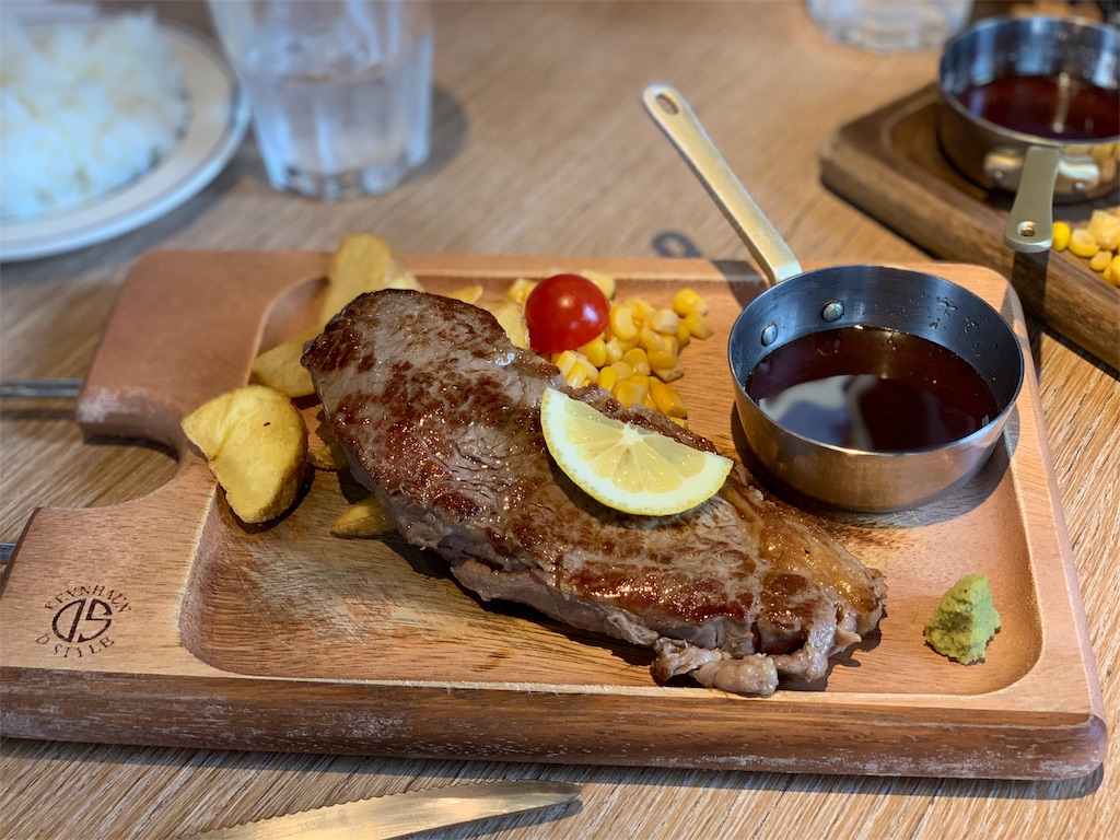 サーロインステーキランチ