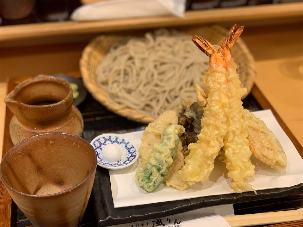 風りん特製天ざるそば