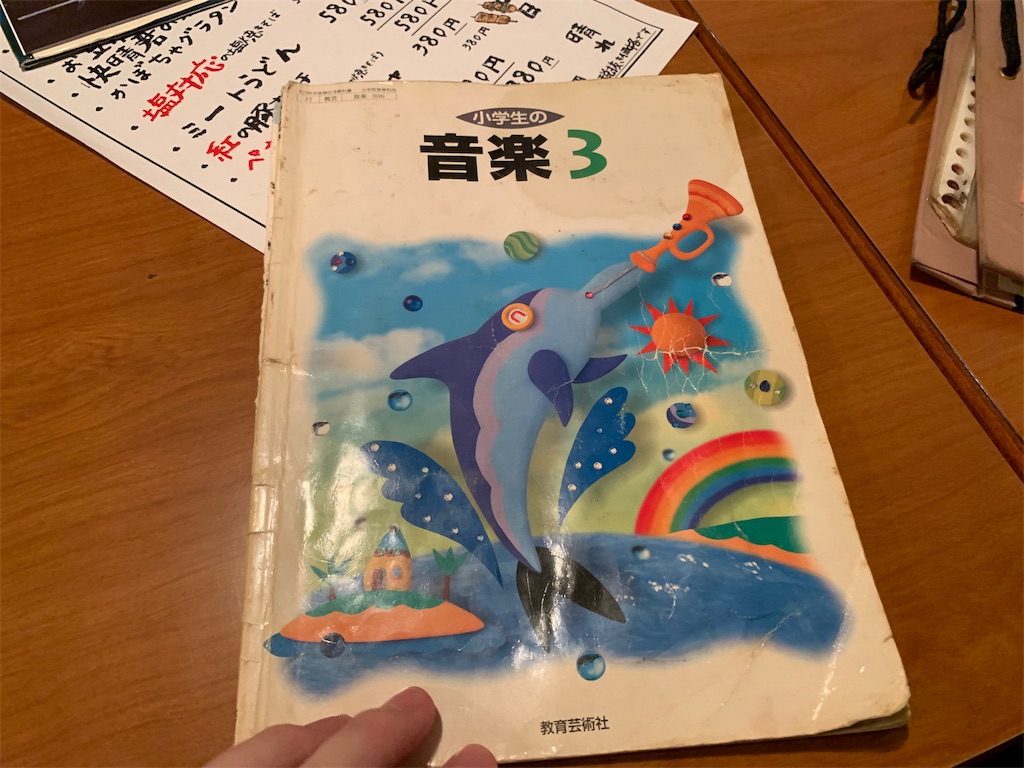 f:id:shimpery:20190613230049j:image 学校居酒屋6年4組の教科書