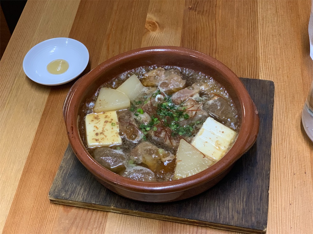 豚ばらなんこつ煮物
