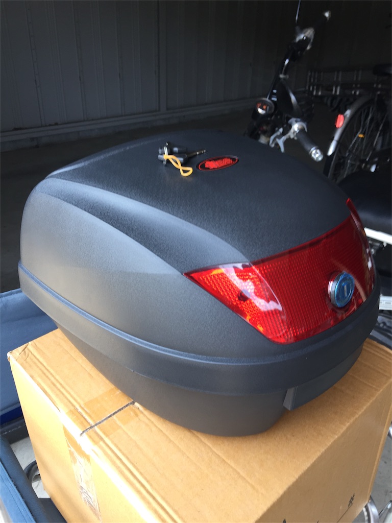 ズーマー キャリア 28lリアボックス取付 シン の ブログ