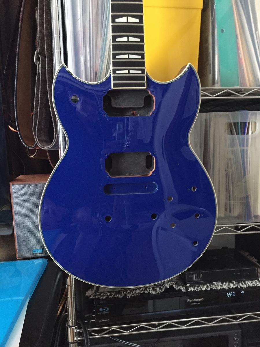 YAMAHA SG2000 高中ブルー化計画 ③ 完成！ - 音楽雑記帳 I feel fine