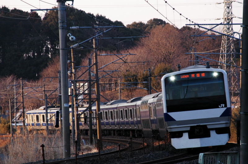 石岡－高浜_1436M_E531系普通_カツK419編成